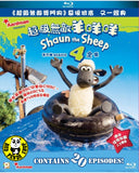 Shaun the Sheep Series 4 Blu-Ray (2014) 超級無敵羊咩咩 第四輯 全篇 (Region A) (Hong Kong Version)