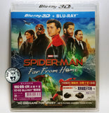 Spider-man: Far From Home 2D + 3D Blu-Ray (2019) 蜘蛛俠: 決戰千里 (Region Free) (Hong Kong Version)