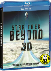 Star Trek Beyond 3D 星空奇遇記: 超域時空 3D Blu-Ray (2016) (Region A) (Hong Kong Version)