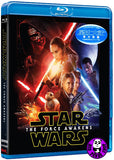 Star Wars: The Force Awakens 星球大戰：原力覺醒 Blu-Ray (2015) (Region A) (Hong Kong Version)