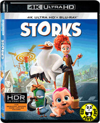 Storks 4K UHD + Blu-Ray (2016)  BB宅急便(Hong Kong Version)