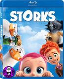 Storks BB宅急便 Blu-Ray (2016) (Region A) (Hong Kong Version)