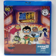 Teen Titans Go! To The Movie 少年悍將GO! 大電影 Blu-Ray (2018) (Region A) (Hong Kong Version)