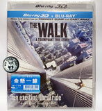 The Walk 命懸一線 2D + 3D Blu-Ray (2015) (Region A) (Hong Kong Version) 2 Disc