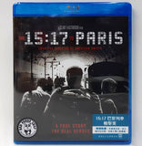 The 15:17 To Paris 15:17 巴黎列車槍擊案 Blu-Ray (2018) (Region A) (Hong Kong Version)
