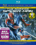The Amazing Spider-Man 蜘蛛俠: 驚世現新 Blu-Ray (2012) (Region Free) (Hong Kong Version) (Mastered In 4K)