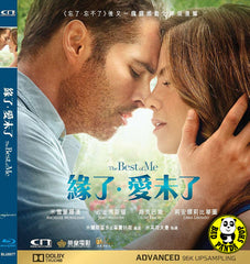 The Best Of Me Blu-Ray (2014) (Region A) (Hong Kong Version)
