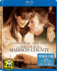 The Bridges Of Madison County 麥迪遜之橋 Blu-Ray (1995) (Region Free) (Hong Kong Version)