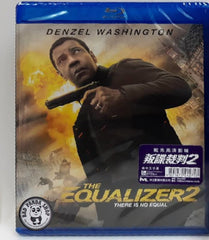 The Equalizer 2 Blu-Ray (2018) 叛諜裁判2 (Region A) (Hong Kong Version)