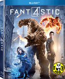 The Fantastic Four 神奇4俠 Blu-Ray (2015) (Region A) (Hong Kong Version) a.k.a. Fant4stic 4