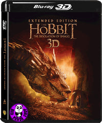 The Hobbit: The Desolation Of Smaug 3D Blu-Ray (2013) (Region A) (Hong Kong Version) 5 Disc Extended Edition
