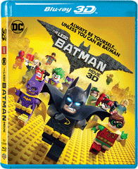 The Lego Batman Movie 蝙蝠俠英雄傳‬ 2D + 3D Blu-Ray (2017) (Region A) (Hong Kong Version)