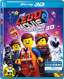 The Lego Movie 2: The Second Part 2D + 3D Blu-Ray (2019) LEGO英雄傳2 (Region A) (Hong Kong Version)
