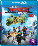The Lego Ninjago Movie LEGO旋風忍者大電影 2D + 3D Blu-Ray (2017) (Region A) (Hong Kong Version)