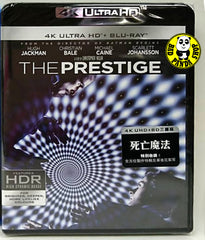The Prestige 死亡魔法 4K UHD + Blu-Ray (2006) (Hong Kong Version)