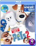 The Secret Life of Pets 2 Blu-Ray (2019) PET PET當家2 (Region Free) (Hong Kong Version)