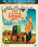 The Young And Prodigious T.S. Spivet 天才少年的奇妙旅程 2D + 3D Blu-Ray (2015) (Region A) (Hong Kong Version)
