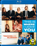 This Is Where I Leave You 愛聚頭七天 Blu-Ray (2014) (Region A) (Hong Kong Version)