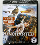 Uncharted 4K UHD + Blu-Ray (2022) 秘境探險 (Hong Kong Version)