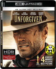 Unforgiven 豪情蓋天 4K UHD + Blu-Ray (1992) (Region Free) (Hong Kong Version)
