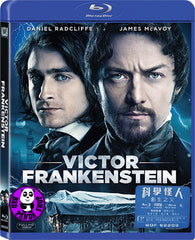 Victor Frankenstein 科學怪人 Blu-Ray (2015) (Region Free) (Hong Kong Version)