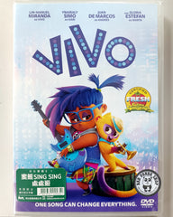Vivo (2021) 蜜熊SING SING處處遊 (Region 3 DVD) (Chinese Subtitled)