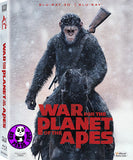 War For The Planet Of The Apes 猿人爭霸戰: 猩凶巨戰‬ 2D + 3D Blu-Ray (2017) (Region A) (Hong Kong Version)