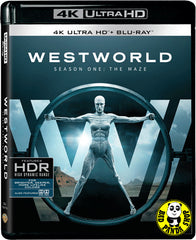 Westworld Season 1 西部世界第一季 4K UHD + Blu-Ray (2016) (Hong Kong Version) TV series