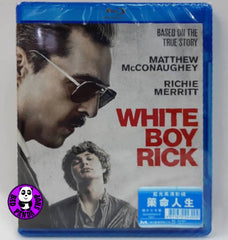 White Boy Rick Blu-Ray (2018) 藥命人生 (Region A) (Hong Kong Version)