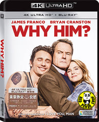 Why Him? 未來外父插女婿 4K UHD + Blu-Ray (2016) (Region Free) (Hong Kong Version)