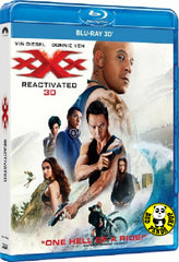 XXX: Reactivated 3X反恐暴族: 重火力回歸 3D Blu-Ray (2017) (Region A) (Hong Kong Version) aka XXX: Return Of Xander Cage