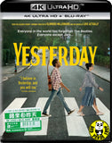 Yesterday 4K UHD + Blu-Ray (2019) 緣來自昨天 (Hong Kong Version)