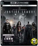 Zack Snyder's Justice League 4K UHD + Blu-Ray (2021) 薩克薛達之正義聯盟 (Hong Kong Version)