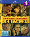 Contagion 世紀戰疫 Blu-Ray (2011) (Region A) (Hong Kong Version)