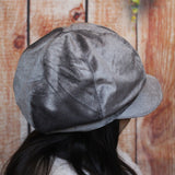 Corduroy (Grey/Gray) Autumn Fall Winter Unisex 1920's English Style Newsboy Cap / Gatsby Hat for Toddlers, Kids, Adults 英倫款式秋冬報童帽 (灰色燈芯絨)