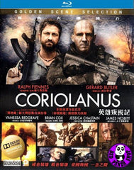 Coriolanus Blu-Ray (2011) (Region A) (Hong Kong Version)