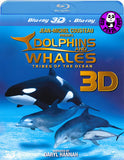 Dolphins & Whales 2D + 3D Blu-Ray (Jean-Michel Cousteau) (Region Free) (Hong Kong Version)
