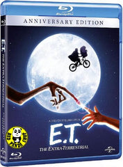 E.T. The Extra-Terrestrial Blu-Ray (1982) (Region A) (Hong Kong Version) Anniversary Edition