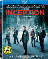 Inception 潛行凶間 Blu-Ray (2010) (Region A) (Hong Kong Version) 2 Disc