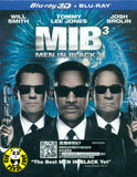 Men In Black III 2D + 3D Blu-Ray (2012) (Region A) (Hong Kong Version)