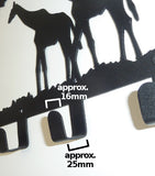 Stylish Metal Art Decor Wall Mounted Clothes Hook Hanger (Giraffes)