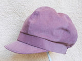 Purple Narrow Corduroy (with silver color glitters) Autumn Fall Winter Gatsby Cap / Newsboy Hat for Toddlers, Girls and Women 秋冬報童帽 (淺紫色燈芯絨銀色閃粉)