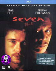Seven 七宗罪 Blu-Ray (1995) (Region A) (Hong Kong Version) a.k.a. Se7en