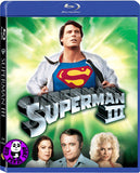 Superman 3 超人: 第3集 Blu-Ray (1983) (Region A) (Hong Kong Version)
