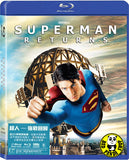 Superman Returns 超人: 強戰回歸 Blu-Ray (2006) (Region A) (Hong Kong Version)
