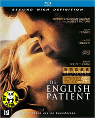 The English Patient Blu-Ray (1996) (Region A) (Hong Kong Version)