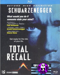 Total Recall Blu-Ray (1990) (Region A) (Hong Kong Version)