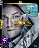 X-Men: First Class Blu-Ray (2011) (Region A) (Hong Kong Version)